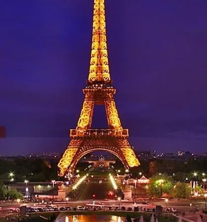 Tour Eiffel Terrasse Vue Seine Lägenhet Paris