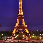 Tour Eiffel Terrasse Vue Seine דירה פריז