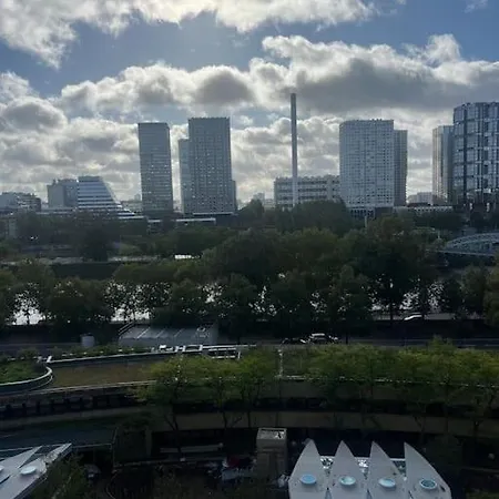 Tour Eiffel Terrasse Vue Seine דירה פריז